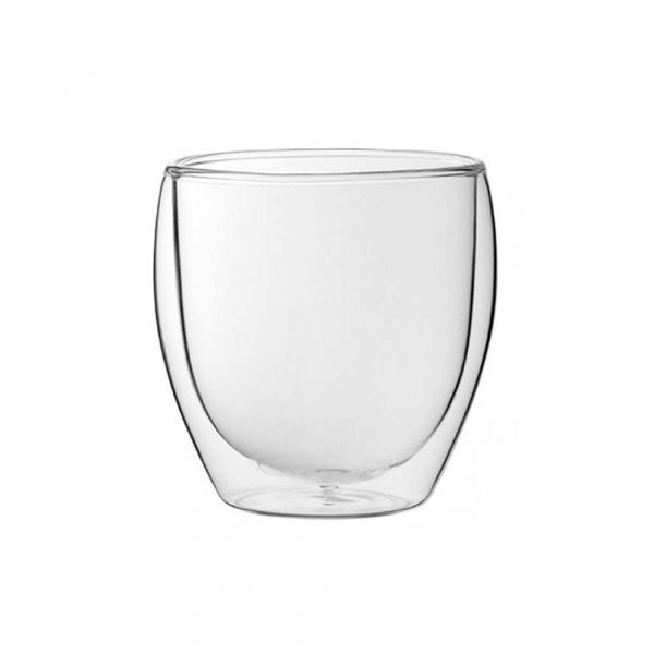 OLD FASHION TUMBLER DOBLE WALL 6 OZ VIDRIO IN & OUT