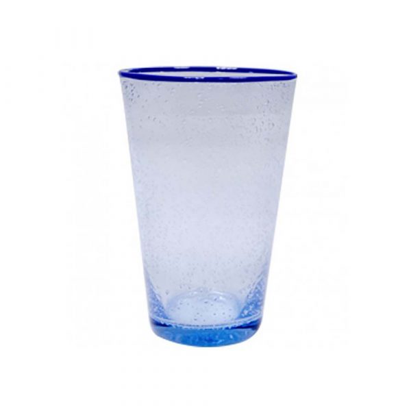 HIGH BALL TUMBLER 13 1/2 OZ BLUE BUBBLES